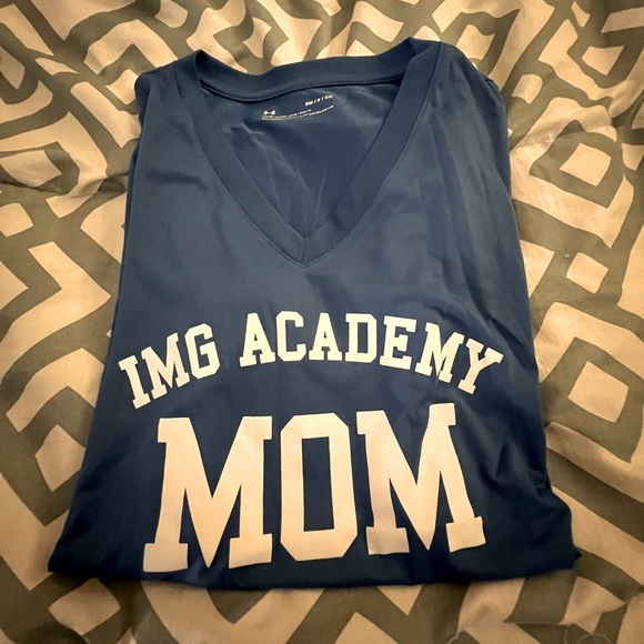 Under Armour Tops - IMG Academy V-neck UA Performance Shirt—great condition!